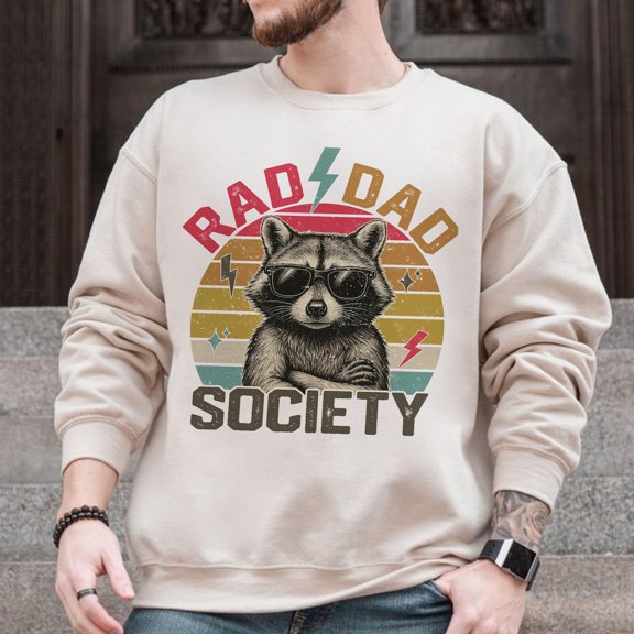 Rad Dad Society Sweatshirt, Cool Daddy T-Shirt, Dad Life Tee, Father'S Day , Husband, Cool Dad Club Shirt TSHIRT All Size S-5XL