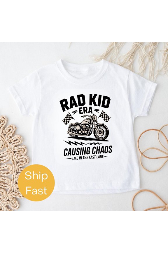 Rad Era Shirt, Cool Graphic Tee, Trendy Retro T-Shirt, Aesthetic Top, Fun for Stylish, F7046 All Size S-5Xl