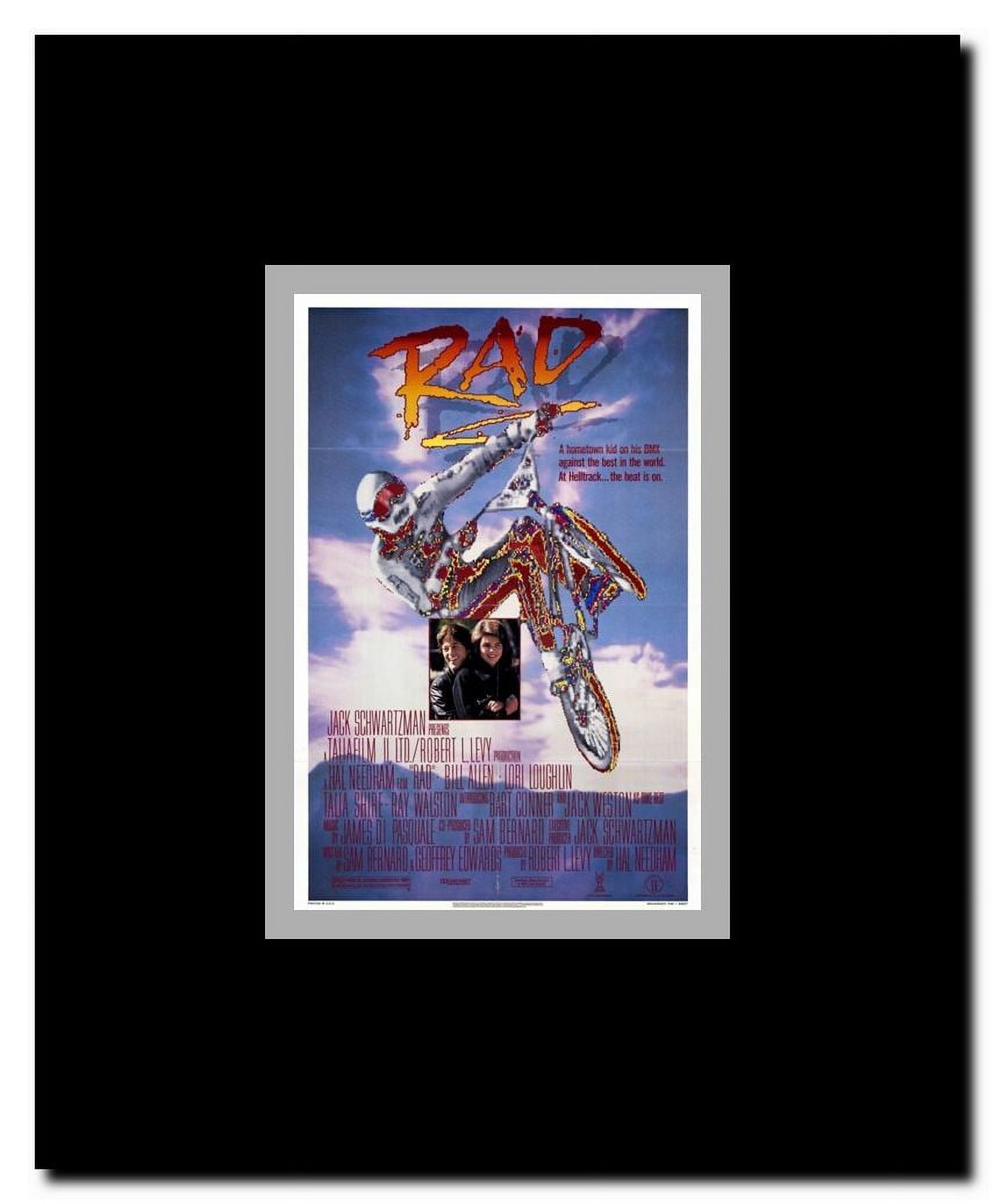 Rad Framed Movie Poster
