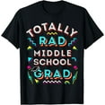 thumbnail image 1 of Rad Grad Gift 8th Grade Middle School Graduation Tassel Cap T-Shirt, 1 of 4
