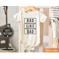 thumbnail image 1 of Rad Like Dad Baby Onesie, First Father'S Day Bodysuit, Cute Father'S Day Gift, Gender Neutral Cute Baby Onesie, BABY BODYSUIT LAT 4424, 1 of 3