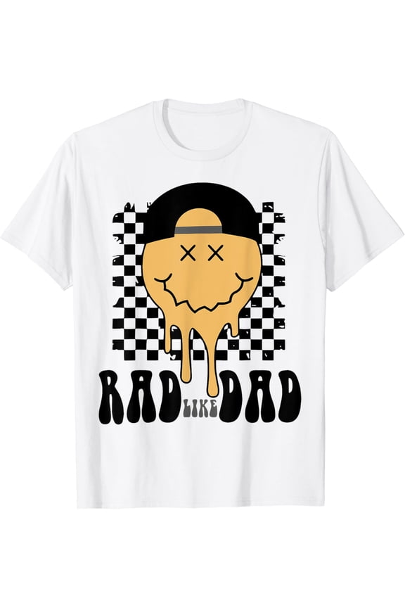 Rad Like Dad T-Shirt Unisex S-5XL Hot Trending Shirt, Vintage Birthday Gift