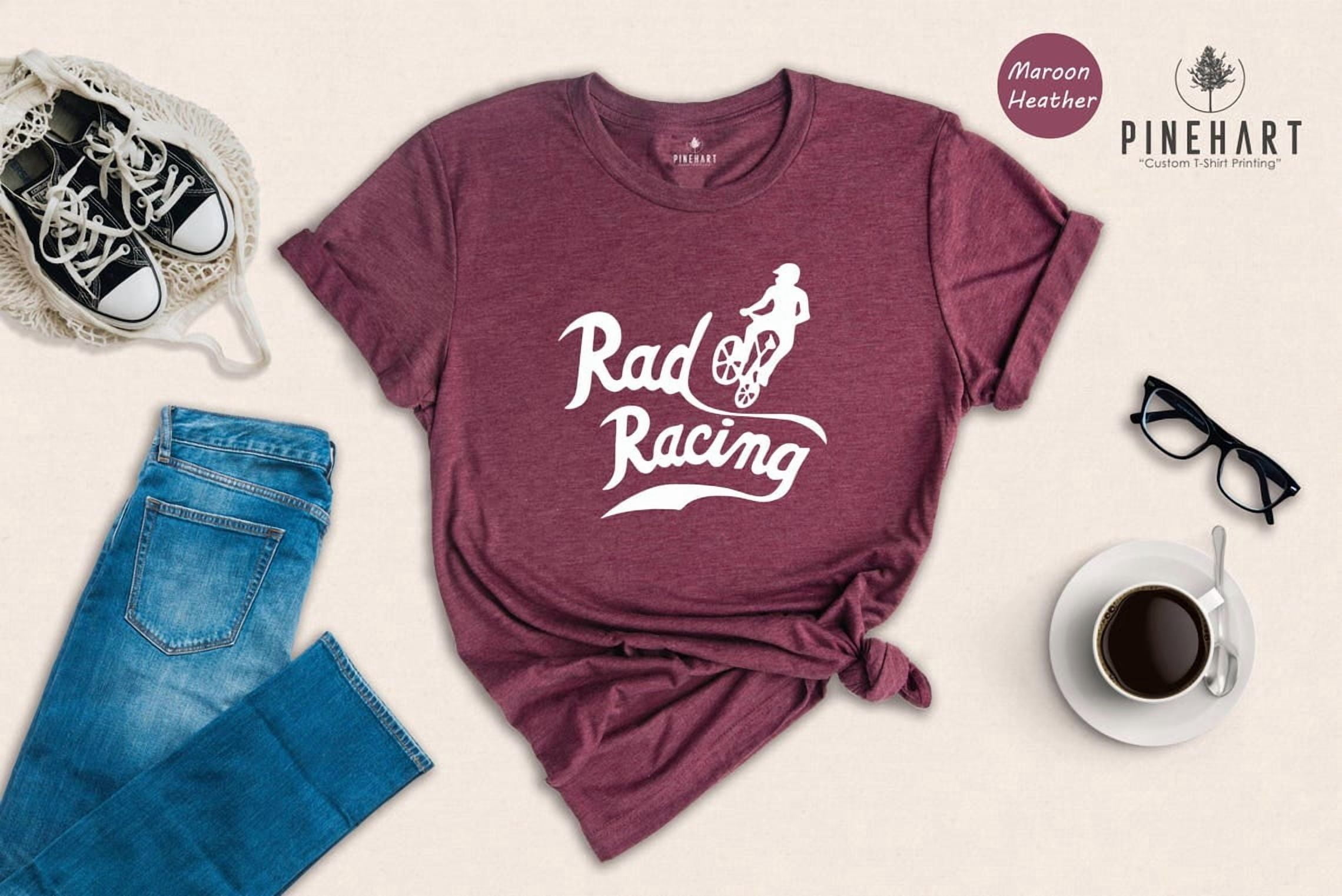 Rad Racing Bmx Retro Motorsport Graphic T-Shirt - Walmart.com