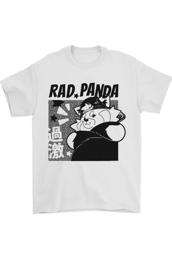 Rad Red Panda Japanese Cool T-Shirt