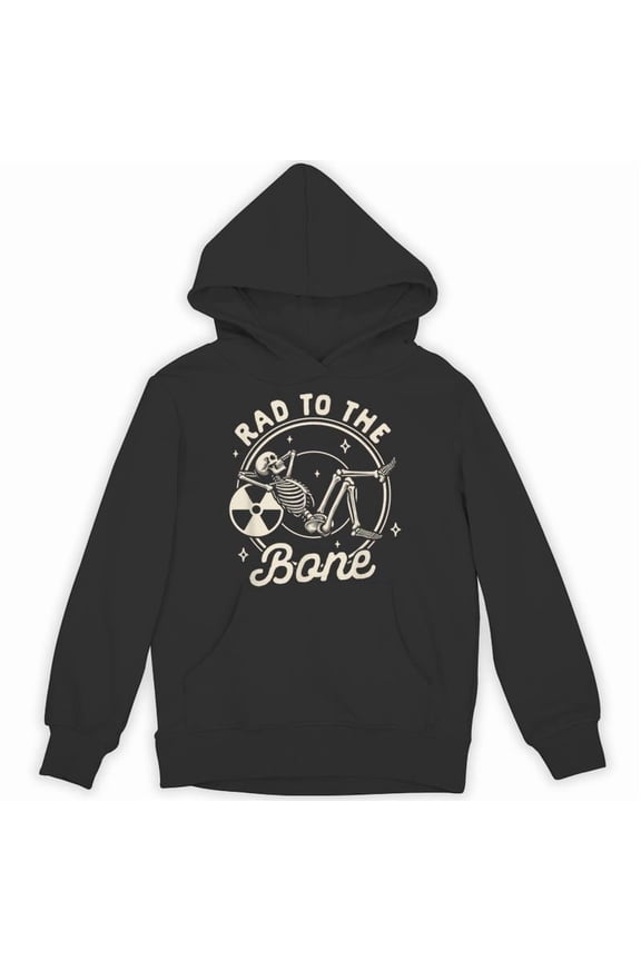 Rad Tech Radiology Radiologist X-Ray Tech Funny Rad To The Bone Skeleton Gift Hoodie, for men & women, up to size 5XL