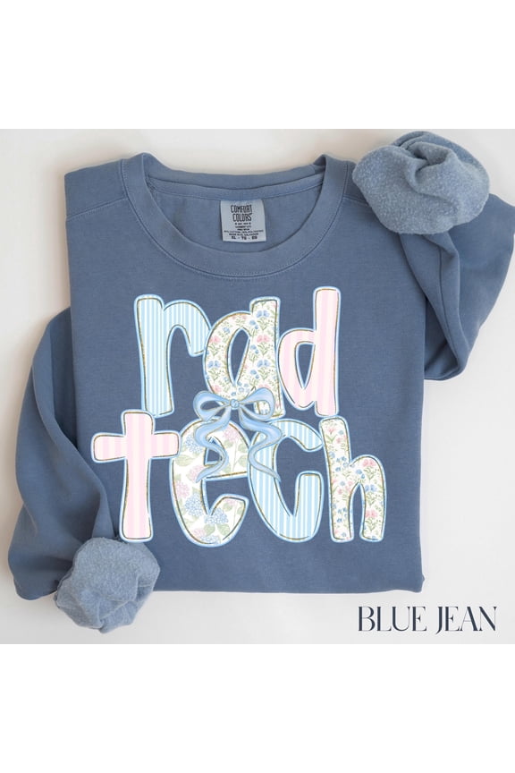Rad Tech TShirt Radiology Technologist Crewneck