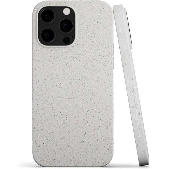 RadEnergy EMF Protection and Anti Radiation Liquid Silicone Shungite Case for iPhones, 5G Shield Reduction, Lightweight Protective Back Cover (Beige, 17)