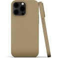 thumbnail image 1 of RadEnergy Shungite Silicone EMF Protection Case for iPhone 13, Anti-Radiation, Coffee Color, 1 of 9
