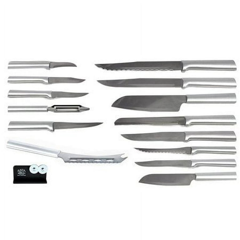 Rada Cutlery Ultimate Collection Pc Gift Set, 15-Piece, Black Handle