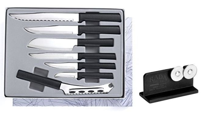 Rada Cutlery G248 The Starter Knife Gift Set Plus R119 Knife Sharpener