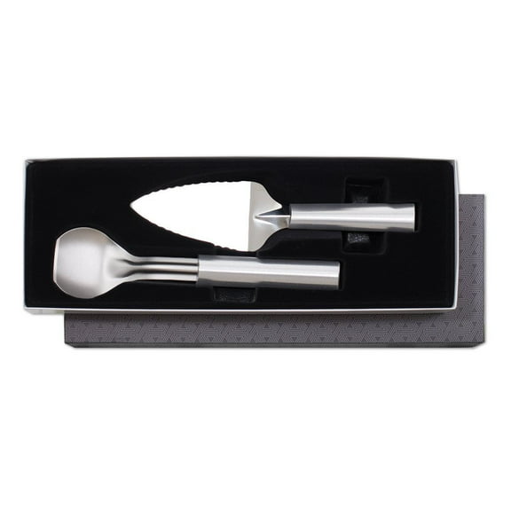 Rada Cutlery Pie Server and Ice Cream Scoop ? Pie A ?La Mode Gift Set With Aluminum Handles
