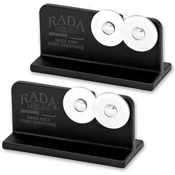 Rada Cutlery Quick Edge Knife Sharpener, Pack of 2