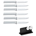 thumbnail image 1 of Rada Cutlery Regular Paring Knife with Quick Edge Sharpener, Silver Handle, Pack of 6, 1 of 3
