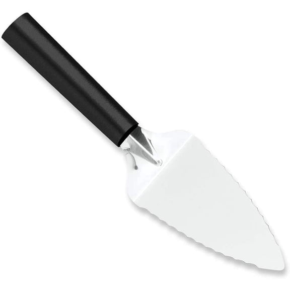 Rada Cutlery Serrated Pie Server, Black Handle, Pack of 2