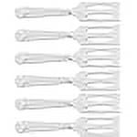 Rada Cutlery Serving Steel Spatula Server Made in The USA, 8-7/8 Inches, Stainless handle, 6 Pack