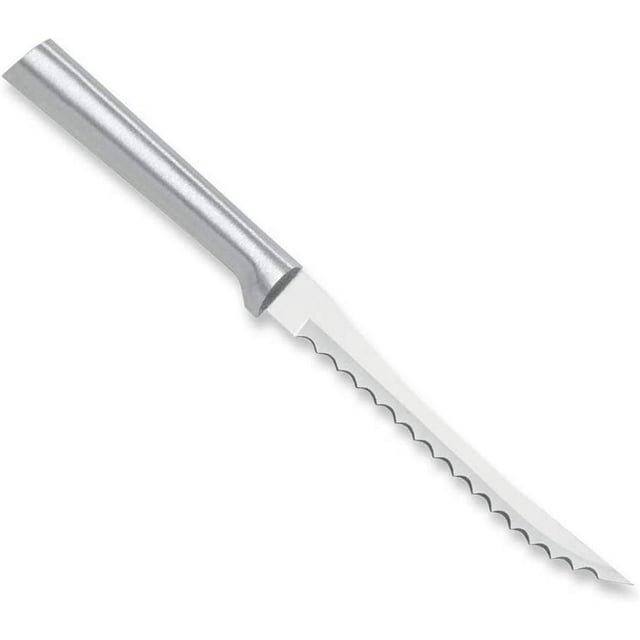 Rada Cutlery Tomato Slicing Knife Stainless Steel Blade With Aluminum