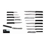Rada Cutlery Ultimate 15-Piece Gift Set, Black Handle