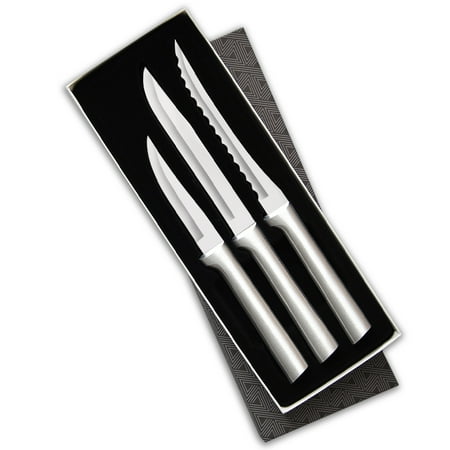 Rada Kitchen Knives Boxed Set, 3 Piece Cook’s Choice Gift Set, Heavy Duty Paring Knife, Utility/Steak Knife, and Tomato Slicer