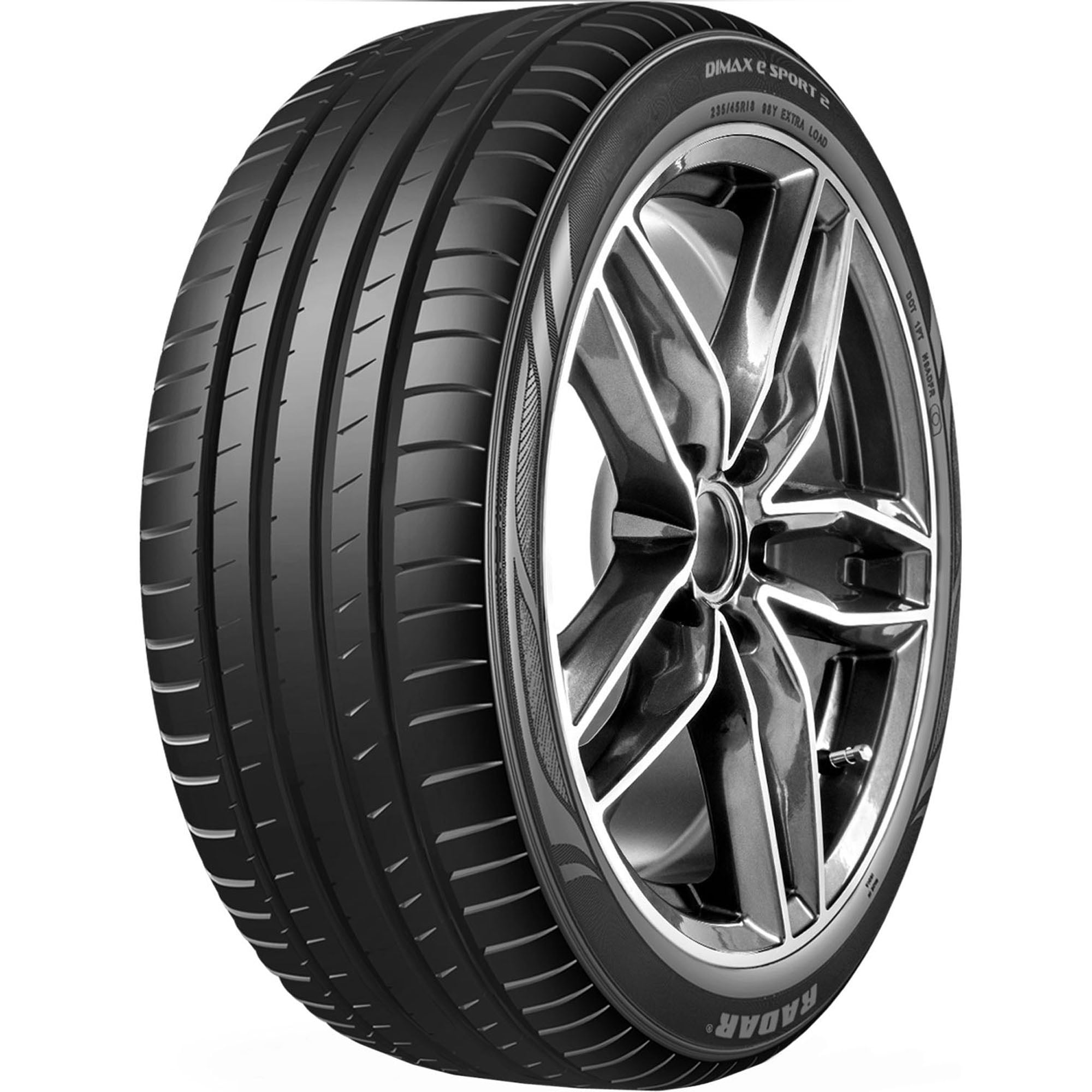 Radar DIMAX e-Sport 2 UHP All Season 235/45R17 97Y XL Passenger Tire Simolary simolary.com
