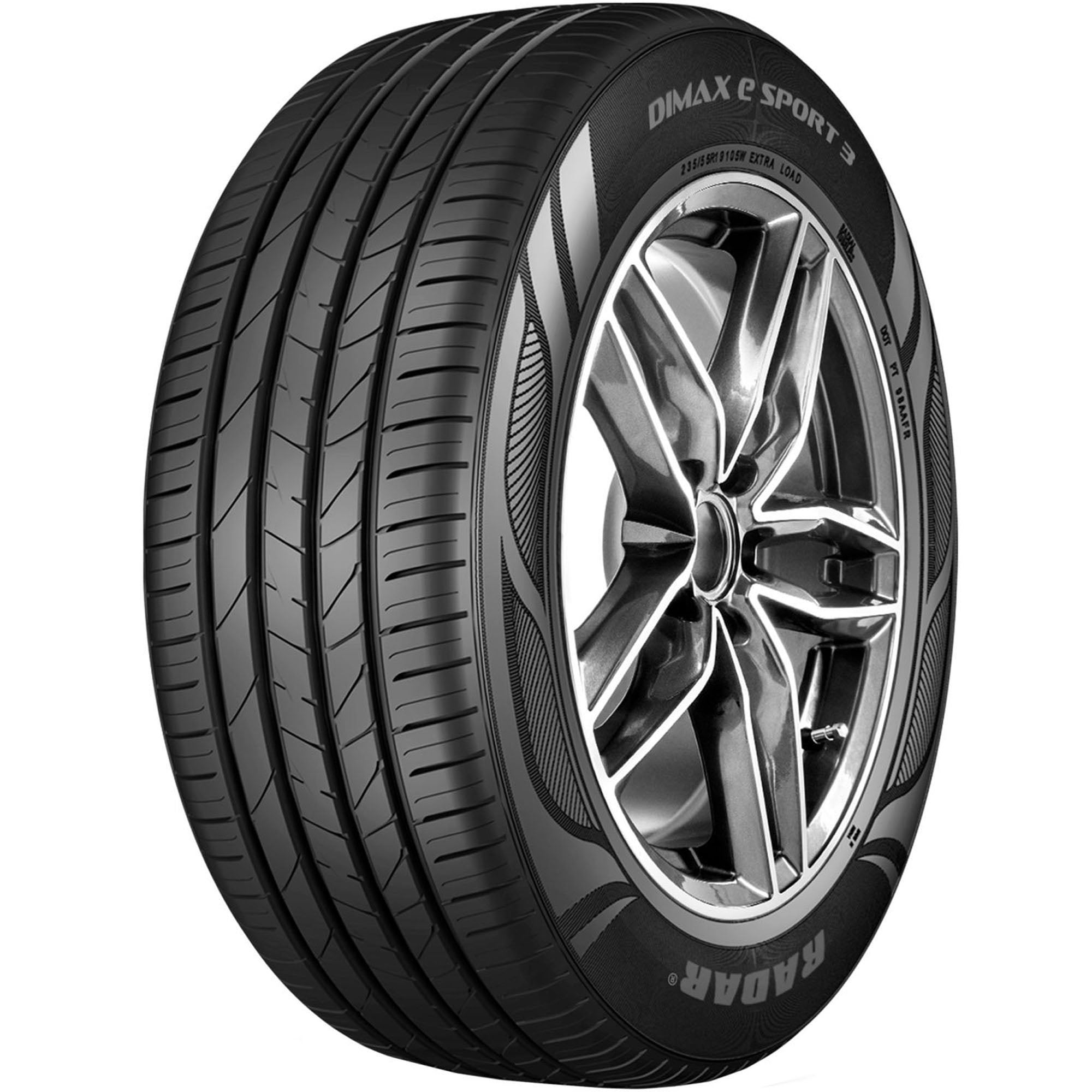 Radar DIMAX e-Sport 3 Performance 235/50R18 101V XL Passenger Tire Simolary simolary.com