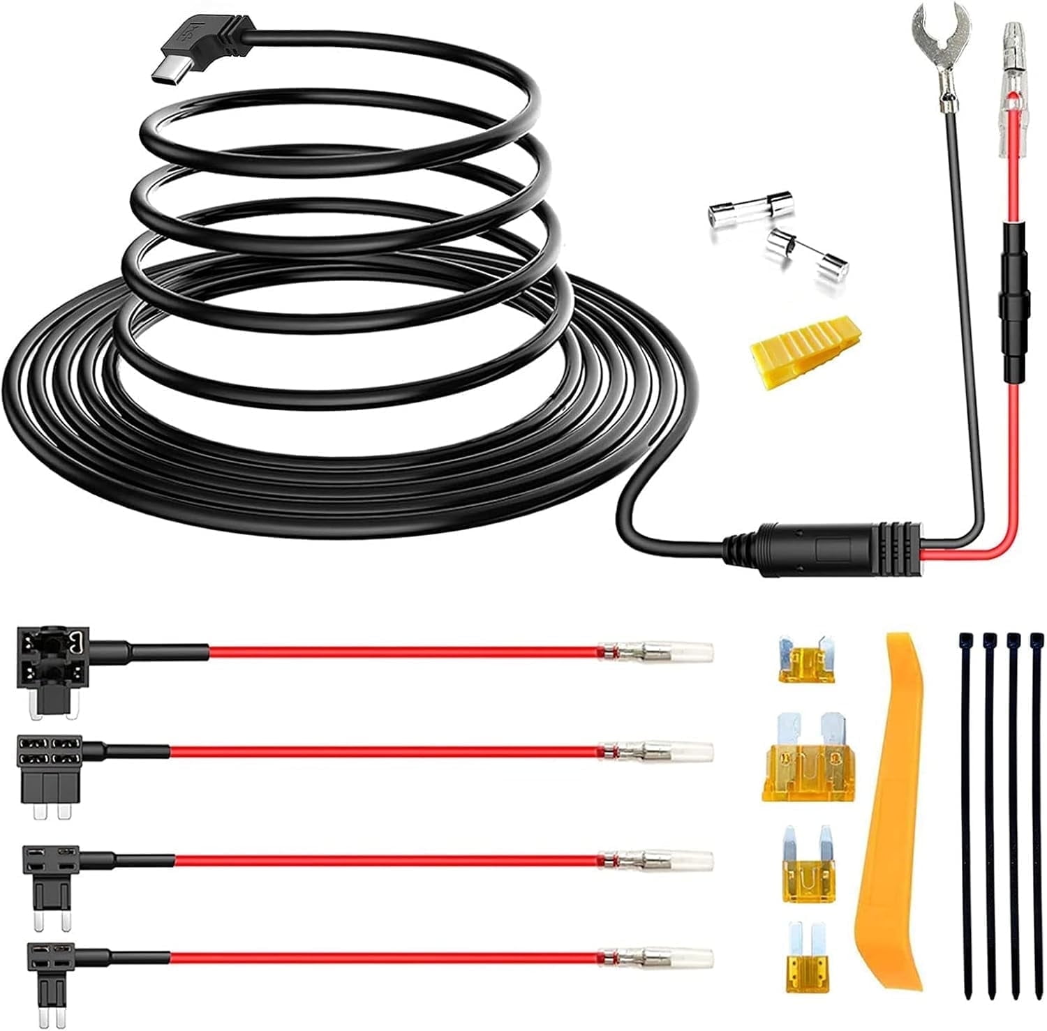 Radar Detector Hardwire Kit,Direct Wire Wiring kit for Escor t