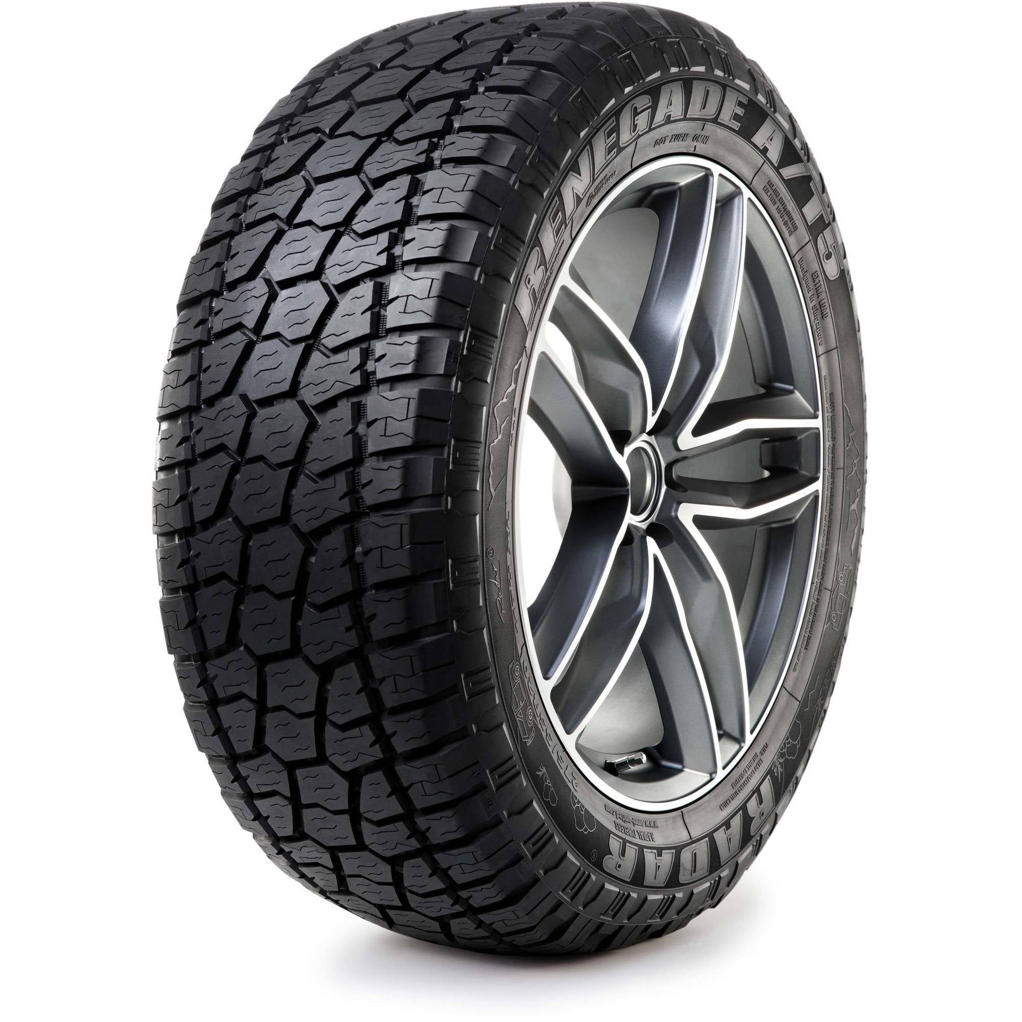 Radar Renegade A/T5 275/65R20 All-Terrain Tire for SUVs and Light ...
