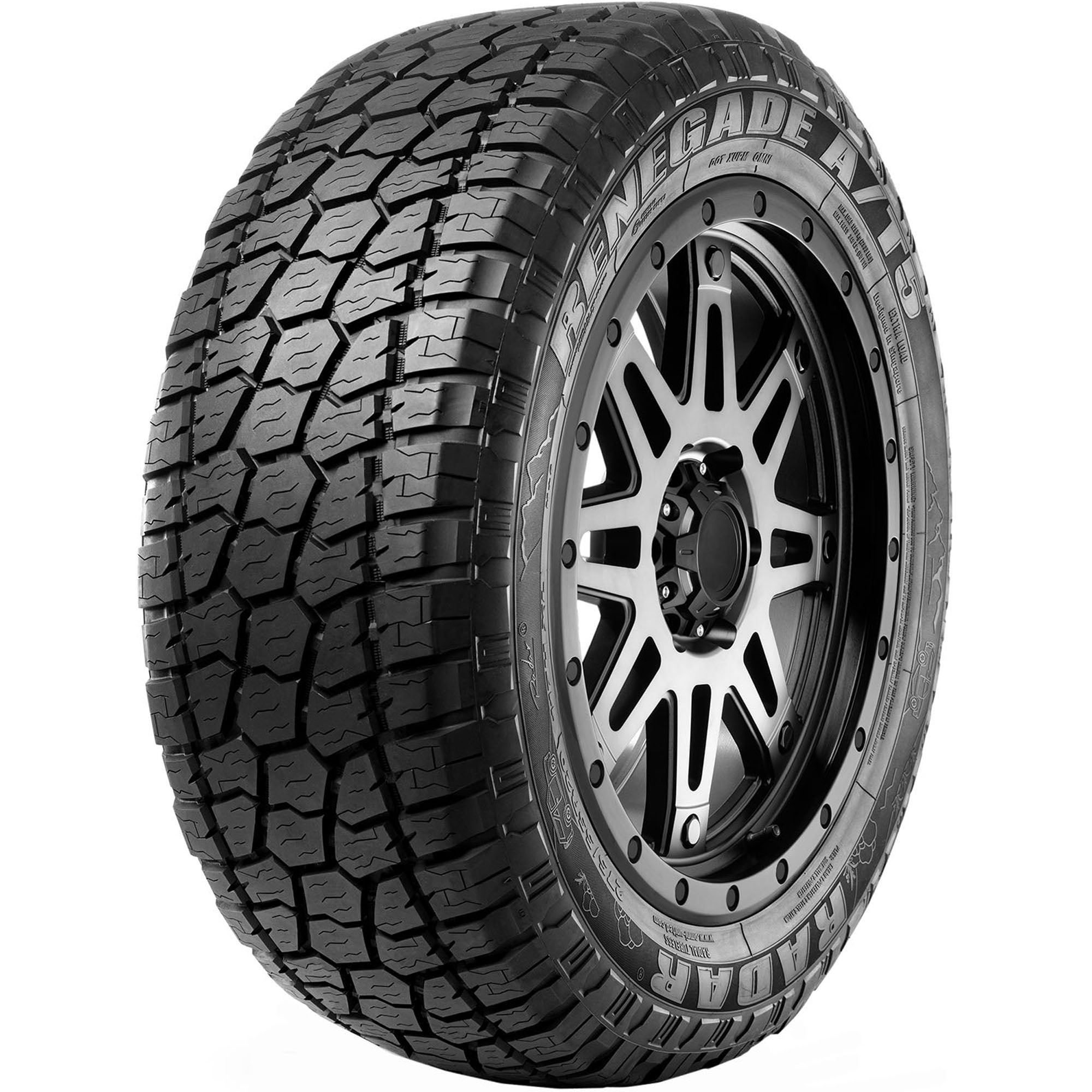 Radar Renegade A/T5 All Terrain LT35X12.50R20 125Q F Light Truck Tire