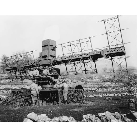 Radar Set Scr-268 History (36 x 24)