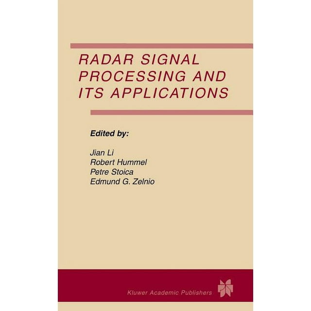 Radar Signal Processing and Its Applications (Hardcover)