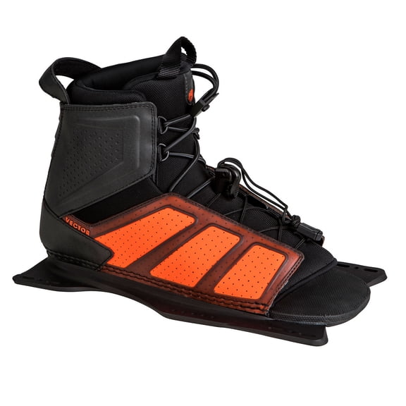 Radar Vector (Orange) Feather Frame Water Ski Binding