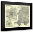 thumbnail image 1 of Radefeld 17x15 Black Modern Framed Museum Art Print Titled - Bavaria Germany - Radefeld 1858, 1 of 5