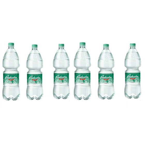 Radenska Natural Sparkling Mineral Water SET of 6  each 1.5L