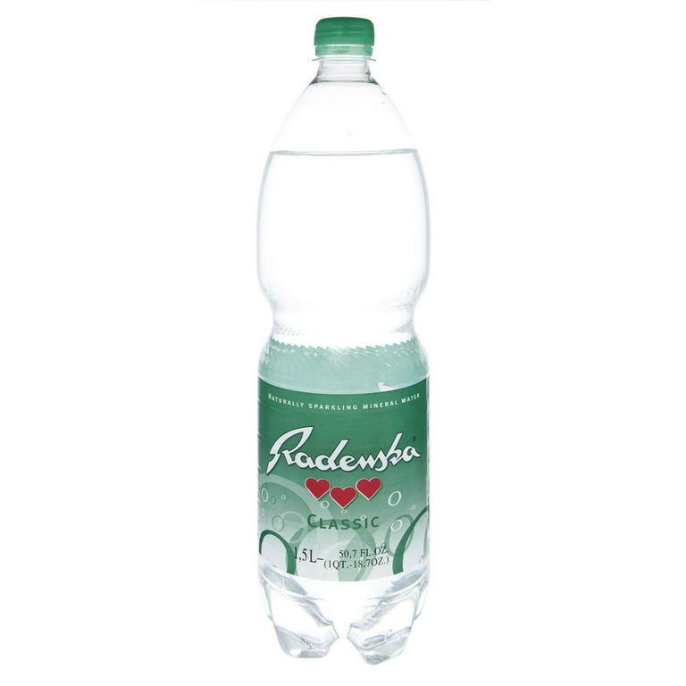 NaturalMineralWater Radenska Naturally Sparkling Mineral Water, Classic, 50.7 Fl