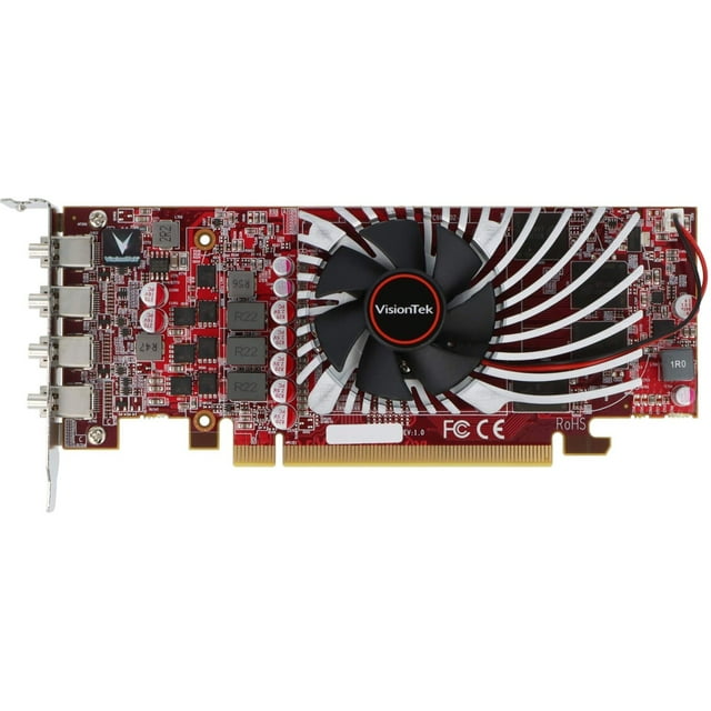 VisionTek AMD Radeon RX 550 Graphic Card - 2 GB GDDR5 - Full-height ...