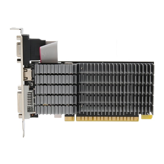 Radeon Rx 550 Graphics Card, 4Gb Gddr5 Memory, Pcie X16 Bus Interface, Geoforce Gt 710 2Gb Low Profile, Silent Passive Cooling, Supports Dx11 Opengl 5 For Multimedia