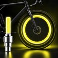 thumbnail image 1 of Radetop Bike Wheel Lights 2 Pack, Motion Activated LED Valve Lights for Night Riding, 1 of 6