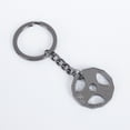 thumbnail image 1 of Radetop Dumbbell Shape Zinc Alloy Car Keychain, 1 of 4