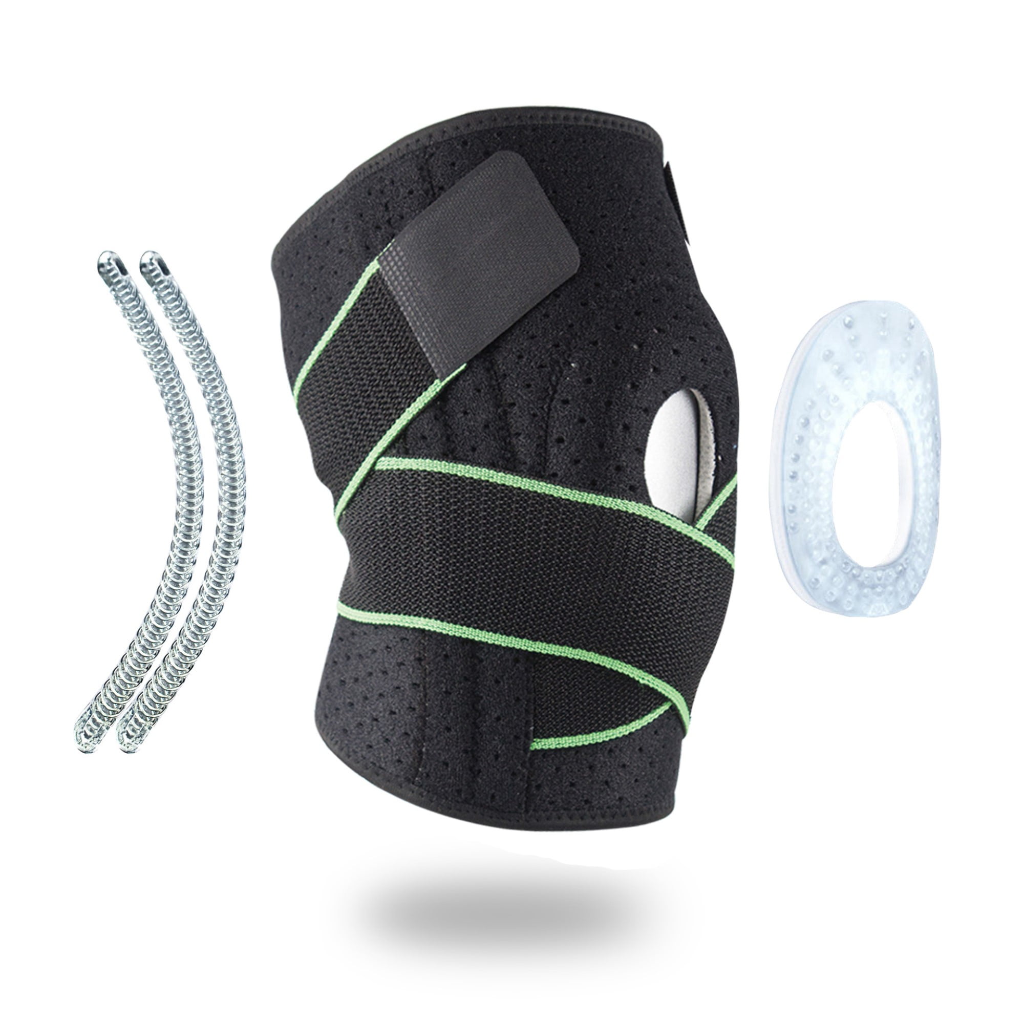 Radetop Knee Brace Sports Adjustable Knee Pain Support Knee Compression Men & Women-One Size