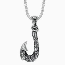 Radetop Stainless Steel Cross Chain Necklace for Men Jewelry Gift-Silver