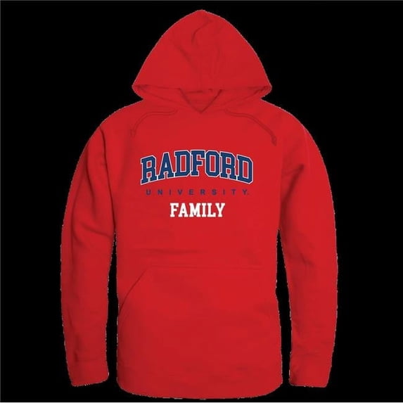 Radford University Highlanders Family Hoodie, Red - Extra Large