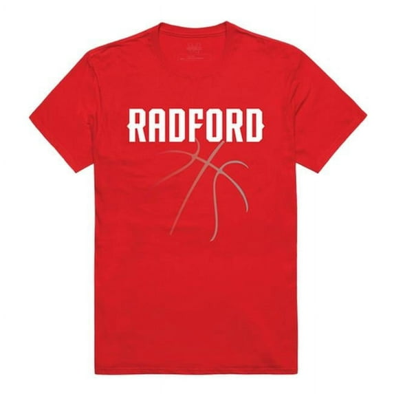 Radford University Men Basketball T-Shirt, Red - Small