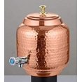 thumbnail image 1 of Radhna Indian Traditional Indian Pure Copper Matka Traditional Indian Style Water Storage Pot Bottle Water Dispenser with tap 12 Liter Approx, 1 of 1