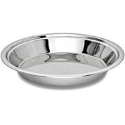 Radhna Indian Traditional Indian Stainless Steel Indian Parat Pie Pan 14 Inches Dough Dough Kneader Dough Maker
