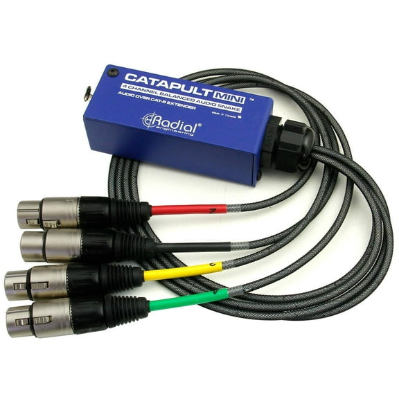 Radial Engineering Catapult Mini TX 4-Channel Cat 5 Audio Snake
