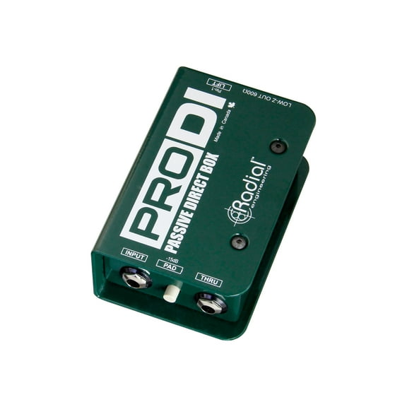 Radial Engineering ProDI - Unbalanced to balanced audio converter