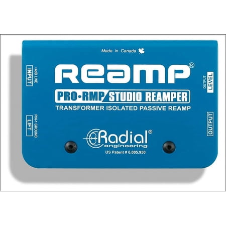 Radial Engineering ProRMP Studio Re-Amper Passive Re-Amping Direct Box