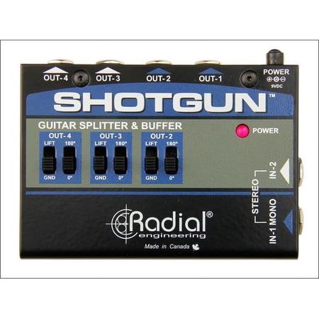 Shotgun 4-Channel Amp Driver
