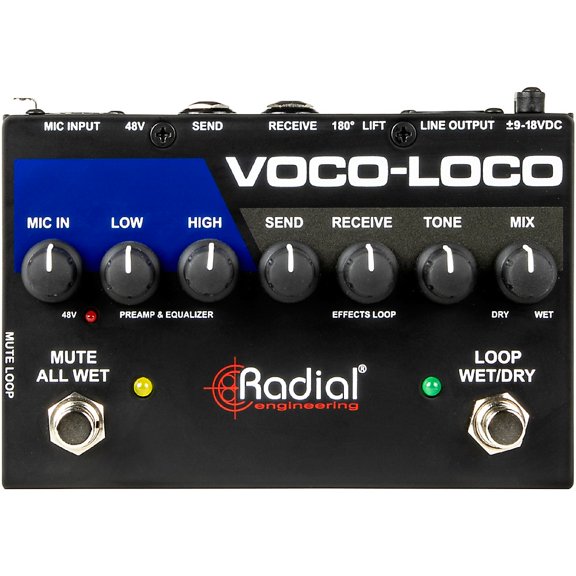 Voco-Loco MK2 Vocal Effects Switcher