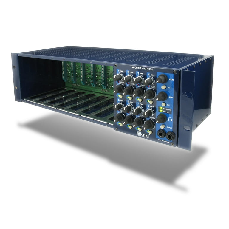 Radial Engineering Workhorse 500 Series Modular Rack and Radial Engineering Workhorse 500 Series Modular Rack and