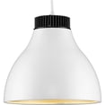 thumbnail image 1 of Radian LED Collection Modern Satin White Metal Pendant, 1 of 7